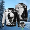 Skull Yinyang All Over Printed 3D Ugly Christmas Sweater Christmas Gift Product Photo 1