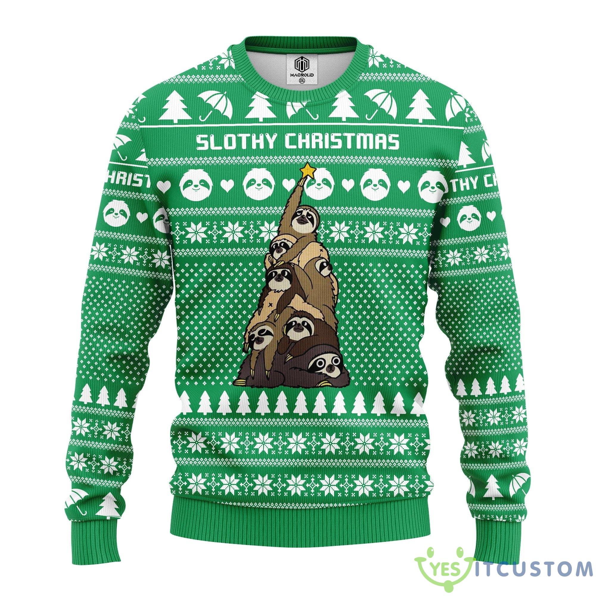 Sloth Tree Thanksgiving Women Mens Ugly Christmas Sweater 5 Sloth Tree Thanksgiving Women Mens Ugly Christmas Sweater - Sloth Tree Ugly Christmas Sweater Amazing Gift Idea Thanksgiving Gift_1