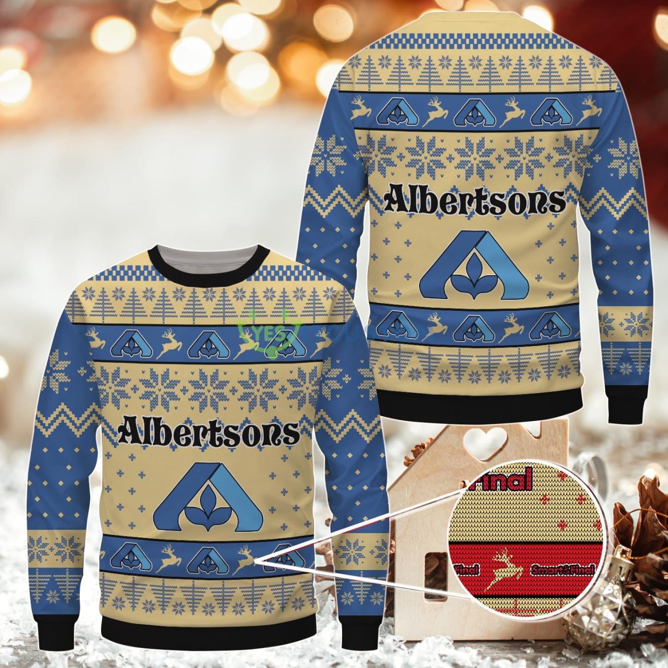 Smart & Final Ugly Sweater For Men Women 3 Smart & Final Ugly Sweater For Men Women Product Photo 1