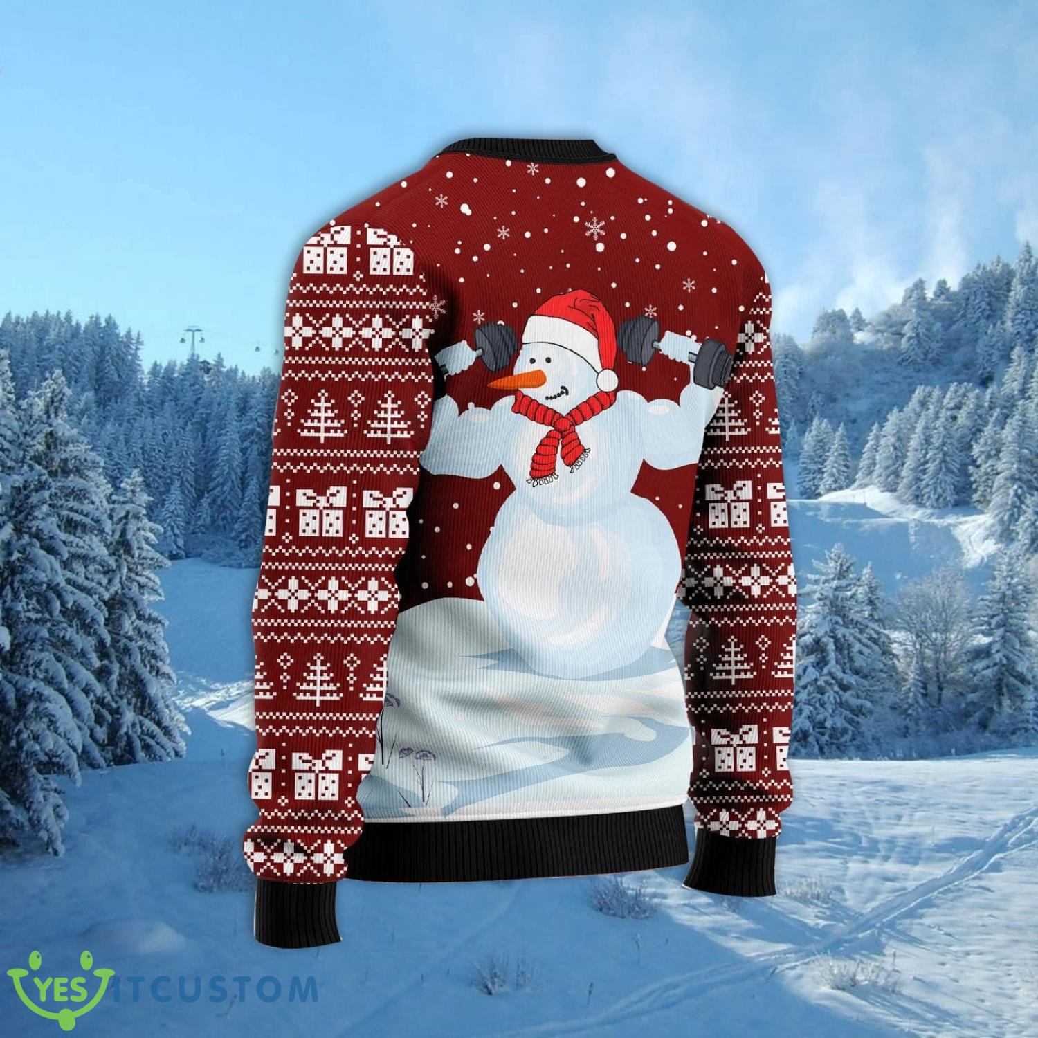 Snowman Christmas 3D Ugly Christmas Sweater For Men And Women Christmas Gift 3 Snowman Christmas 3D Ugly Christmas Sweater For Men And Women Christmas Gift Product Photo 3