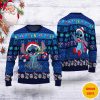 Stitch Christmas Christmas AOP Sweater Product Photo 1