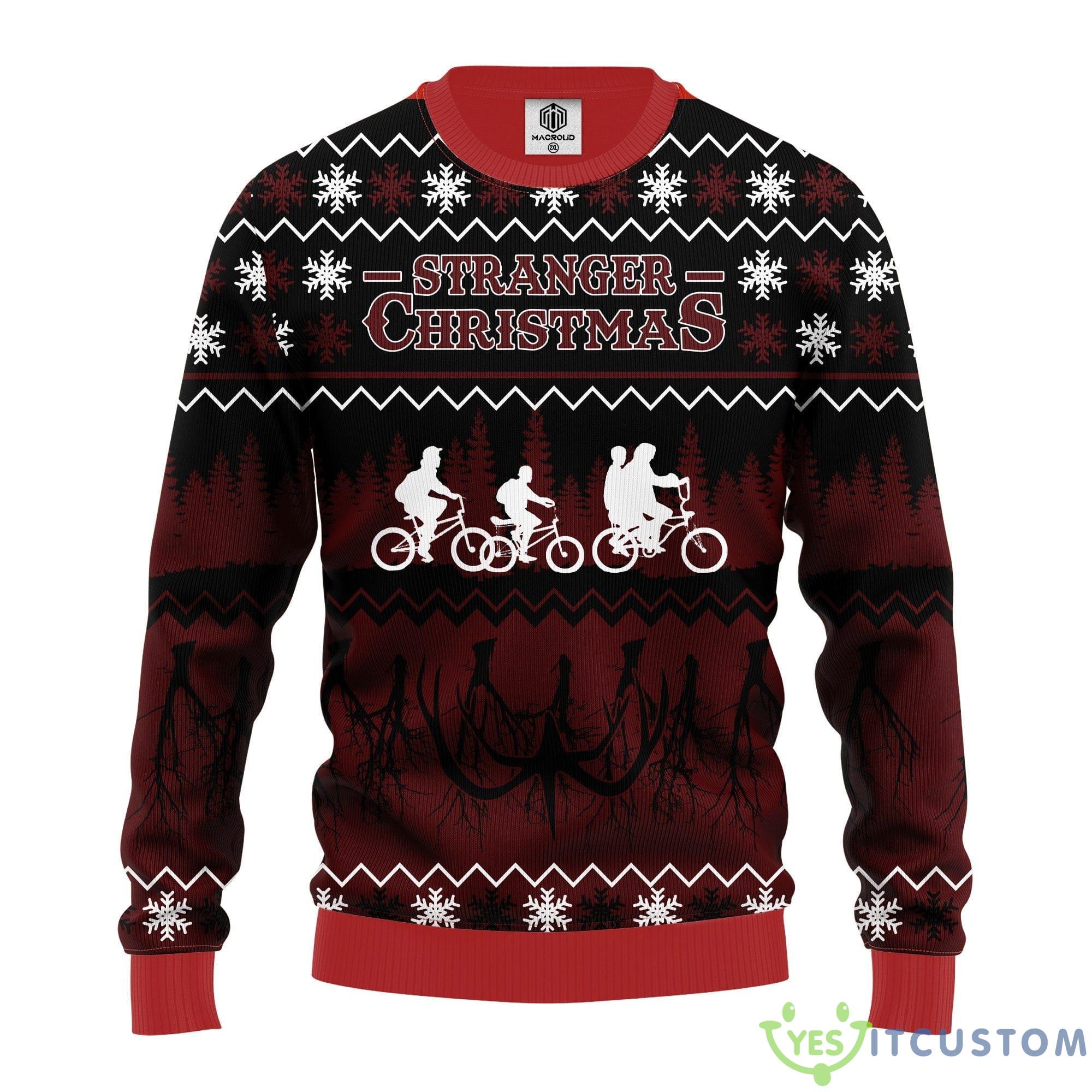 Strangers Thanksgiving Women Mens Ugly Christmas Sweater - Strangers Ugly Christmas Sweater Amazing Gift Idea Thanksgiving Gift_1