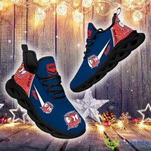 Sydney Roosters NRL Glitter Max Soul Shoes Custom Name Running Sneakers For Fans Gift - Sydney Roosters-NRL Glitter Personalized Max Soul Shoes_4