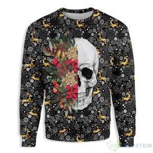 Symmetric Skull Ugly Christmas Sweater Product Photo 1