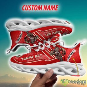 Tampa Bay Buccaneers Distinctive Custom Name Chunky Sneaker AOP Gift Fans Max Soul Shoes - Tampa Bay Buccaneers Max Soul Sneaker NFL photo 6