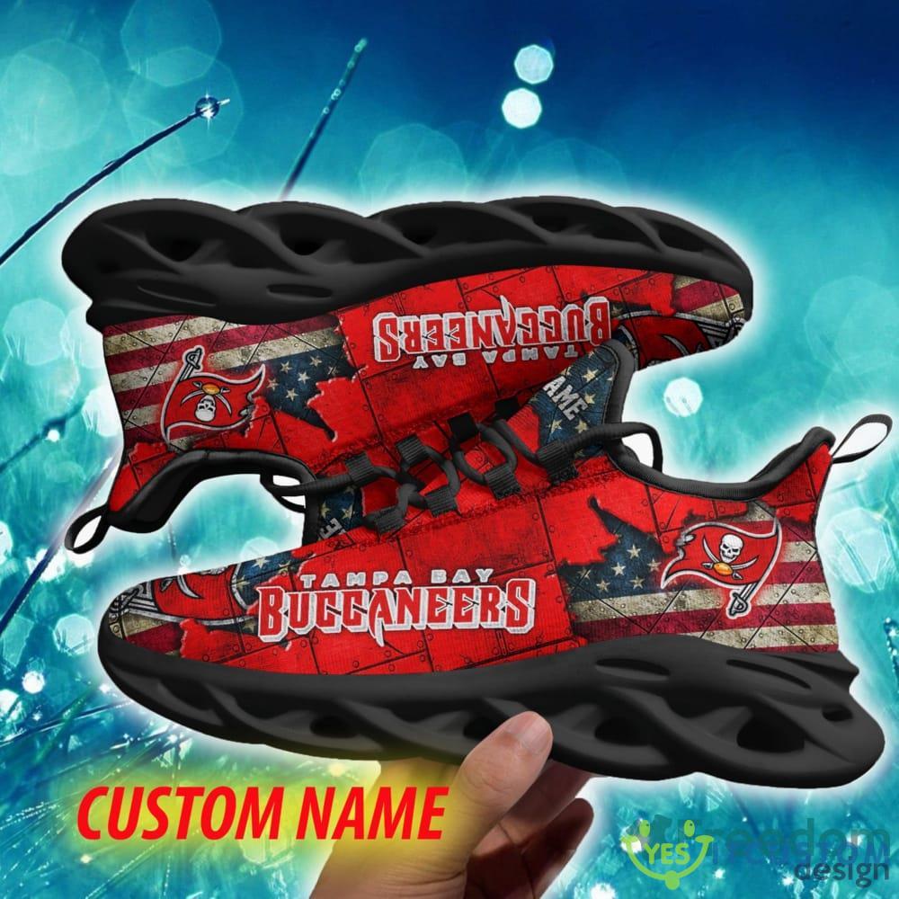 Tampa Bay Buccaneers Luxury Custom Name Chunky Sneaker AOP Gift Fans Max Soul Shoes 2 Tampa Bay Buccaneers Luxury Custom Name Chunky Sneaker AOP Gift Fans Max Soul Shoes - Tampa Bay Buccaneers Max Soul Sneaker NFL photo 2