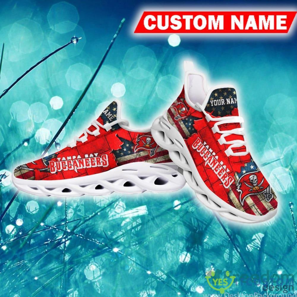 Tampa Bay Buccaneers Luxury Custom Name Chunky Sneaker AOP Gift Fans Max Soul Shoes 4 Tampa Bay Buccaneers Luxury Custom Name Chunky Sneaker AOP Gift Fans Max Soul Shoes - Tampa Bay Buccaneers Max Soul Sneaker NFL photo 4