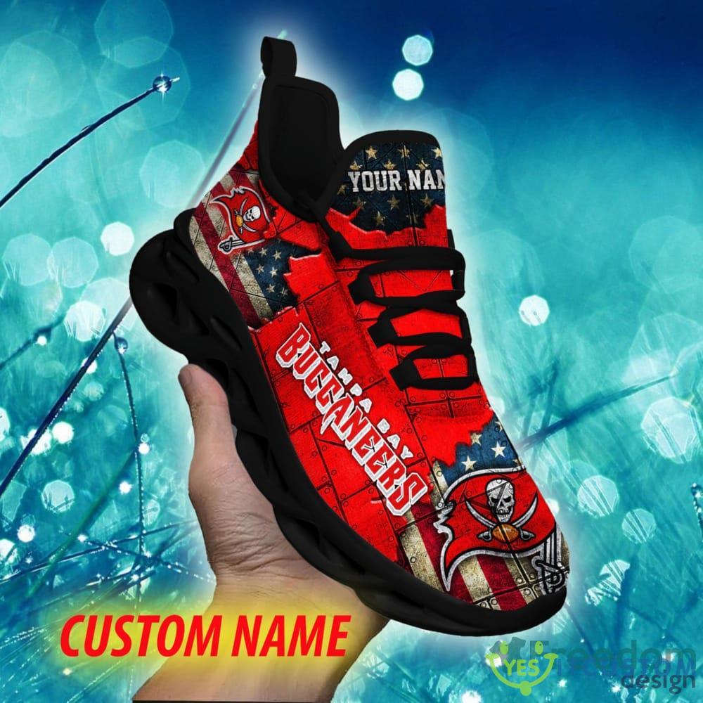 Tampa Bay Buccaneers Luxury Custom Name Chunky Sneaker AOP Gift Fans Max Soul Shoes 7 Tampa Bay Buccaneers Luxury Custom Name Chunky Sneaker AOP Gift Fans Max Soul Shoes - Tampa Bay Buccaneers Max Soul Sneaker NFL photo 7