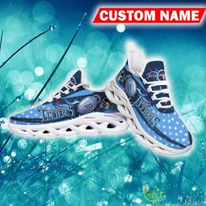 Tennessee Titans Contemporary Custom Name Chunky Sneaker AOP Gift Fans Max Soul Shoes - Tennessee Titans Max Soul Sneaker NFL photo 4