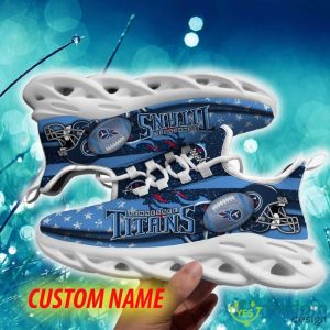 Tennessee Titans Contemporary Custom Name Chunky Sneaker AOP Gift Fans Max Soul Shoes - Tennessee Titans Max Soul Sneaker NFL photo 5
