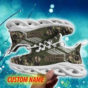 Tennessee Titans Versatile Custom Name Chunky Sneaker AOP Gift Fans Max Soul Shoes - Tennessee Titans Max Soul Sneaker NFL photo 5