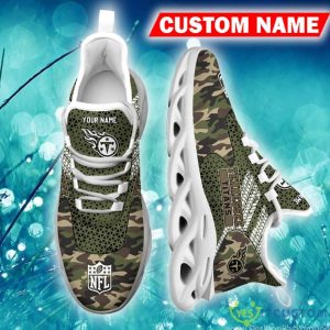 Tennessee Titans Versatile Custom Name Chunky Sneaker AOP Gift Fans Max Soul Shoes - Tennessee Titans Max Soul Sneaker NFL photo 6
