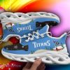 Tennessee Titans X-max Pattern Print Running Sneakers Ugly Christmas Max Soul Shoes - Tennessee Titans X-max Pattern Print Chunky Sneakers Ugly Christmas Max Soul Shoes Photo 1