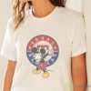 Texas Rangers MLB Baseball Dabbing Mickey Disney Sports T Shirt - White Ladies T-Shirt