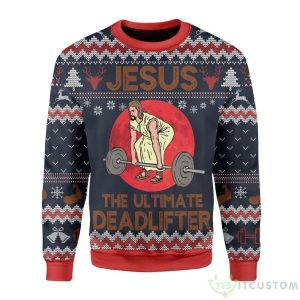The Ultimate Deadlifter Ugly Sweater For Christmas Product Photo 1