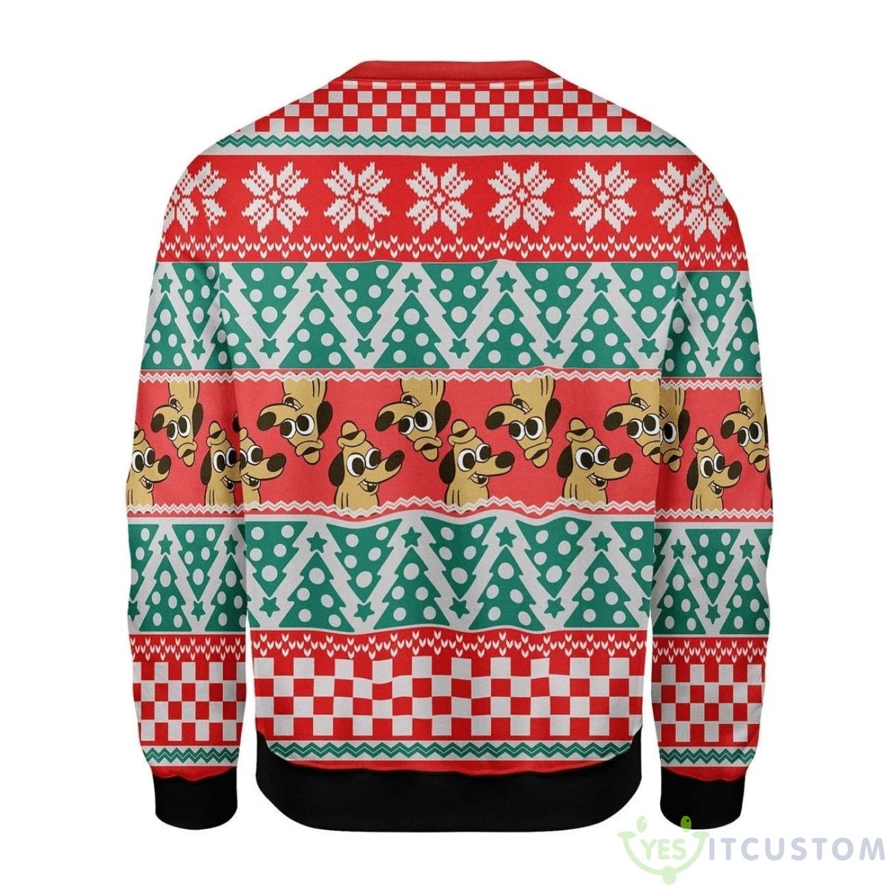 This Is Fine Meme Ugly Sweater For Christmas 6 This Is Fine Meme Ugly Sweater For Christmas Product Photo 2