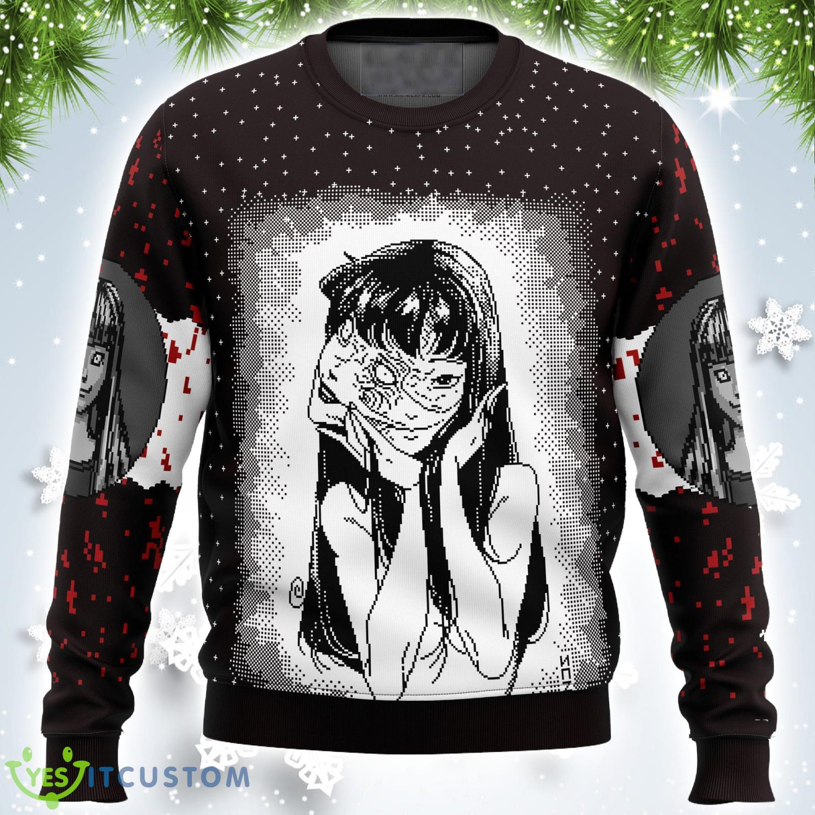 Tomie Junji Ito Xmas Ugly Christmas Sweater Christmas Gift For Men And Women Product Photo 1