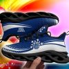 Toronto Maple Leafs Xmas Pattern Max Soul Sneakers Snowflakes Christmas Shoes - Toronto Maple Leafs Xmas Pattern Chunky Sneakers Ugly Christmas Max Soul Shoes Photo 6