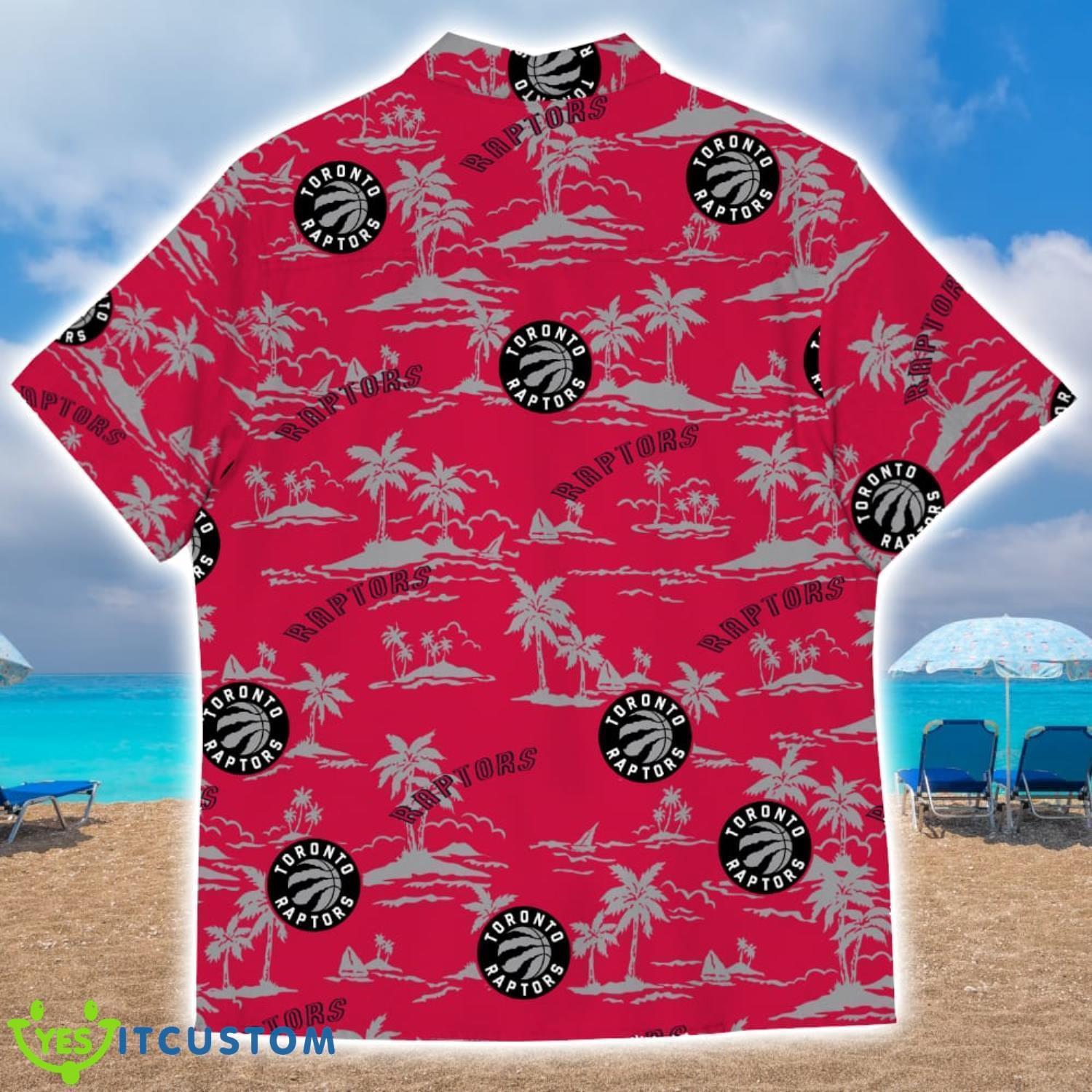 Toronto Raptors Island Pattern Tree All Over Printed 3D Hawaiian Shirt Summer Gift 3 Toronto Raptors Island Pattern Tree All Over Printed 3D Hawaiian Shirt Summer Gift Product Photo 3