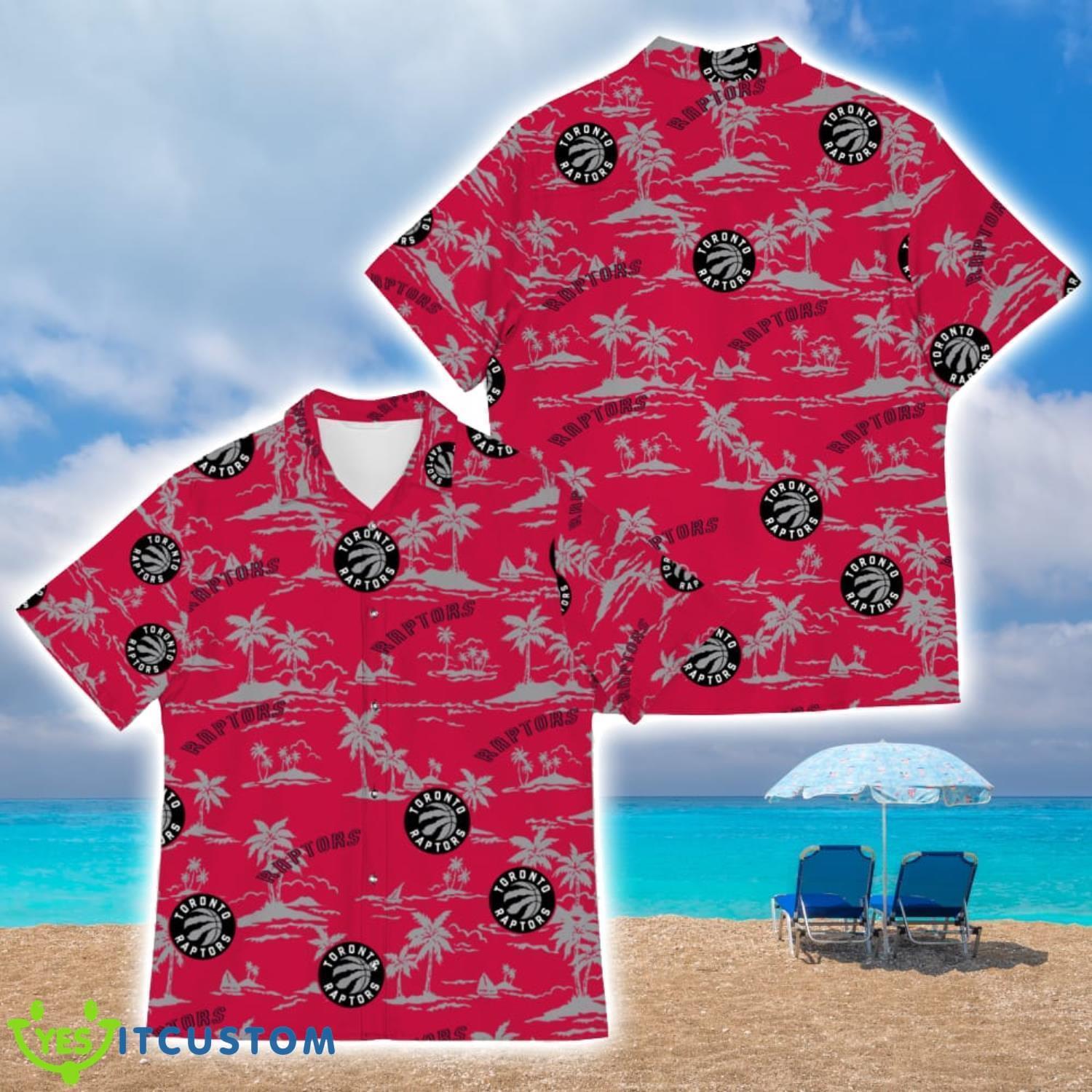 Toronto Raptors Island Pattern Tree All Over Printed 3D Hawaiian Shirt Summer Gift 1 Toronto Raptors Island Pattern Tree All Over Printed 3D Hawaiian Shirt Summer Gift Product Photo 1