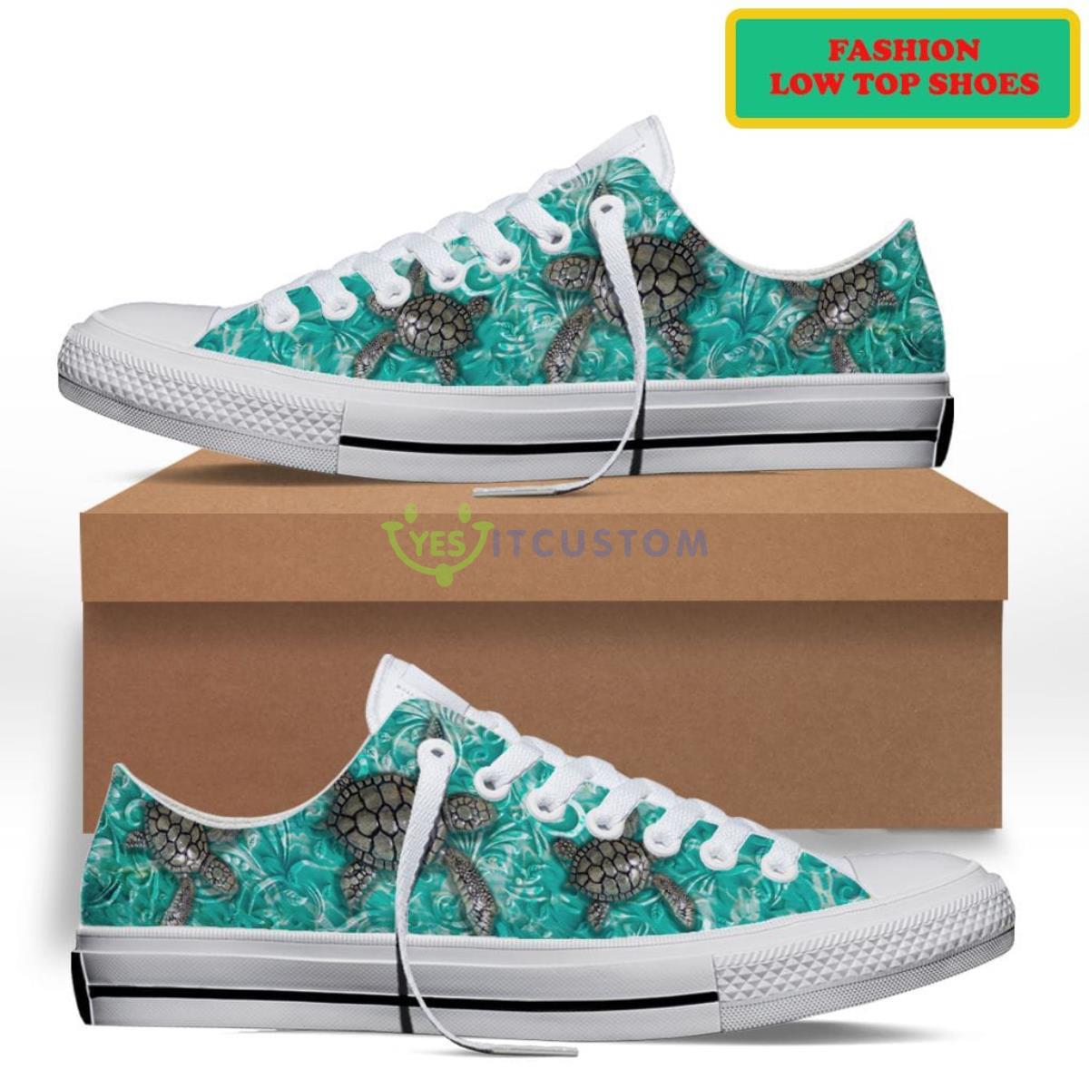 Turtles Fashion Low Top Shoes 6 Turtles Fashion Low Top Shoes Product Photo 1