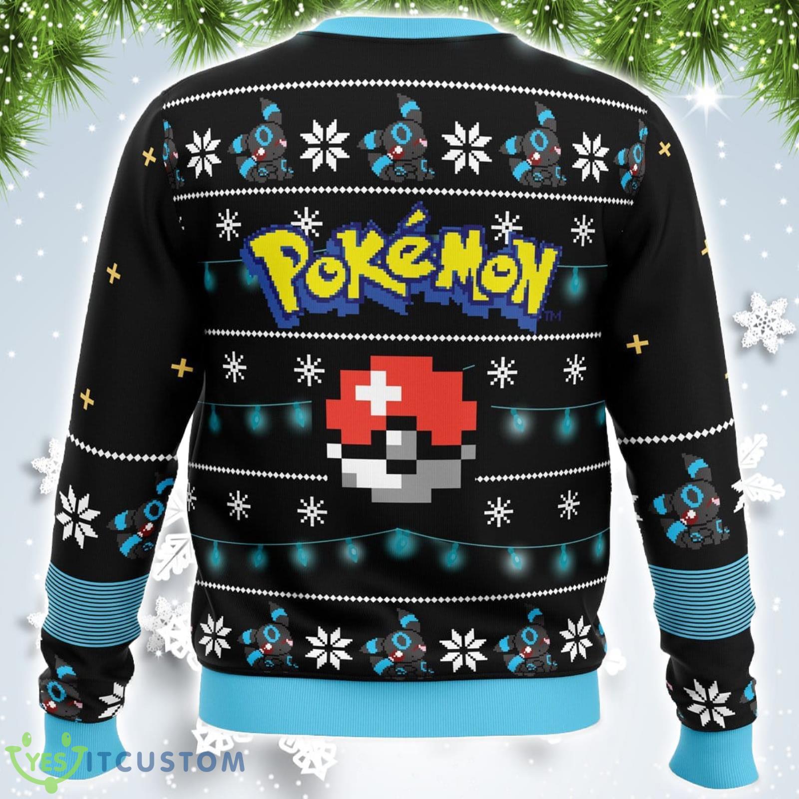 Umbreon Pokemon Xmas Ugly Christmas Sweater Christmas Gift For Men And Women 6 Umbreon Pokemon Xmas Ugly Christmas Sweater Christmas Gift For Men And Women Product Photo 2