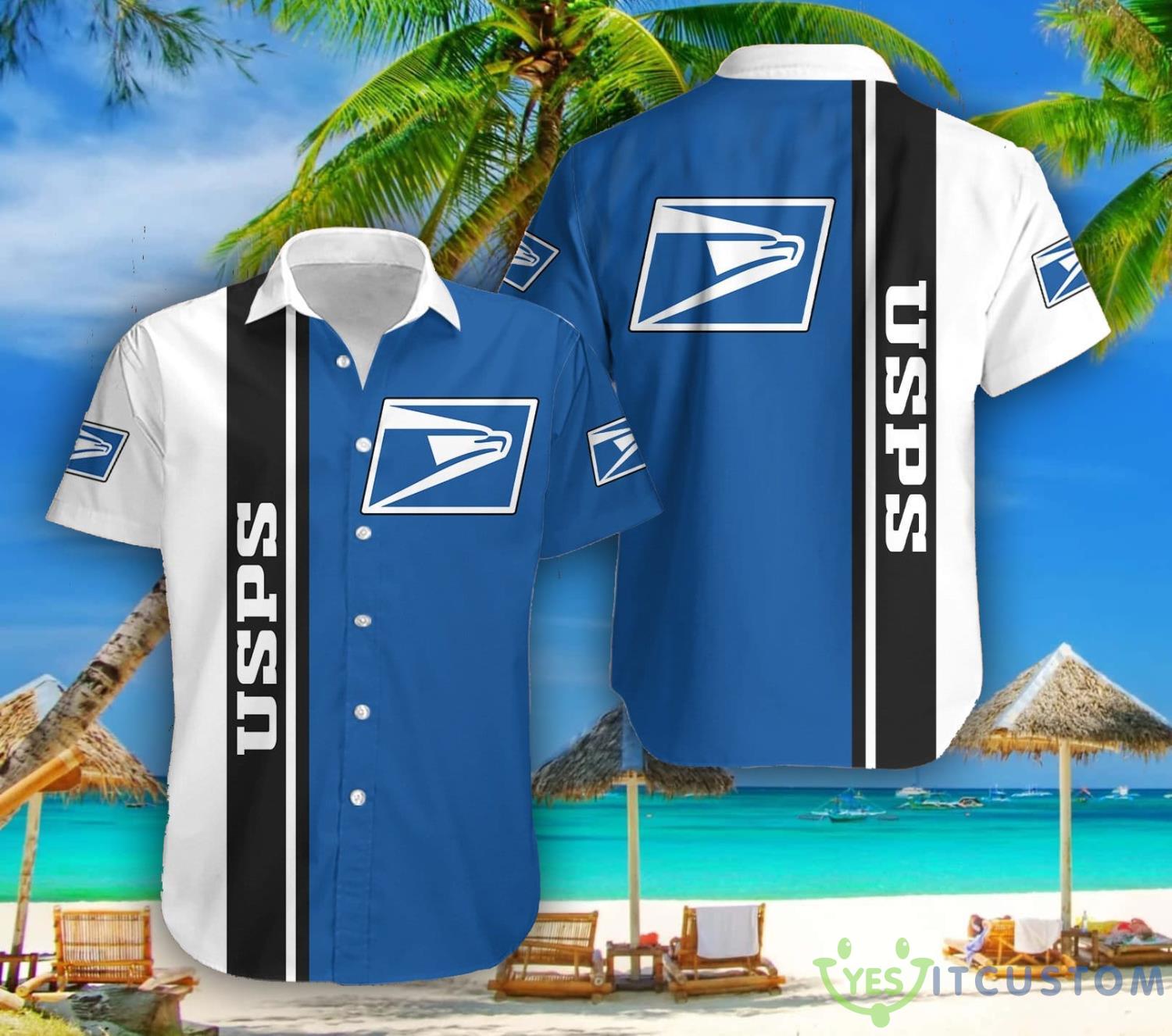 Usps 3D Hawaiian Shirt Summer Gift 2 Usps 3D Hawaiian Shirt Summer Gift Product Photo 1