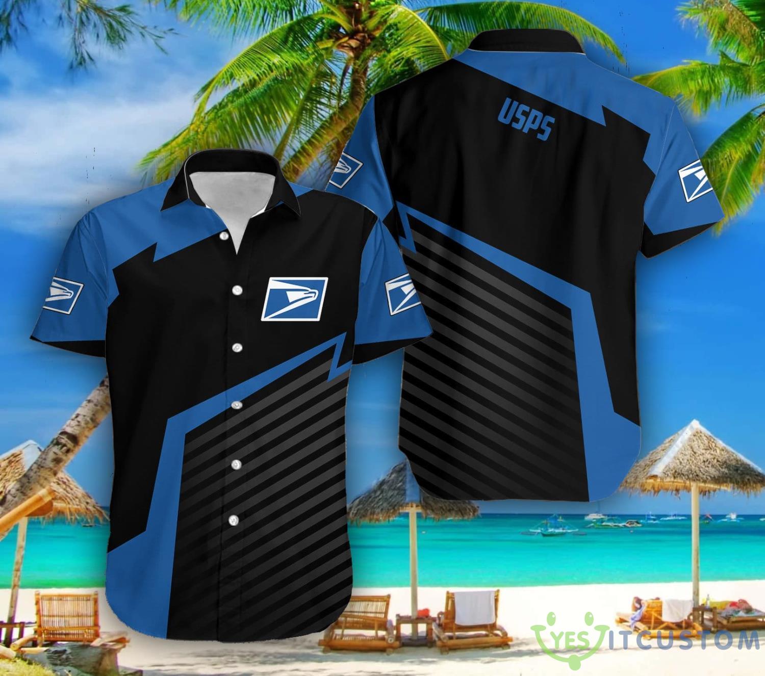 Usps Hawaiian Shirt 2 Usps Hawaiian Shirt Product Photo 1