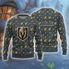 Vegas Golden Knights Pine Tree Patterns Ugly Sweater Fans Christmas Gift Sweatshirt For Men Women - Vegas Golden Knights Pine Tree Patterns Ugly Sweater Fans Christmas Gift Sweatshirt For Men Women