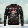 Viking Deck Valhalla Ugly Sweater For Christmas Product Photo 1