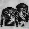 Viking Gungnir Ugly Christmas Sweater Product Photo 1
