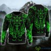 Viking Phoenix Vegvisir Ugly Christmas Sweater Product Photo 1