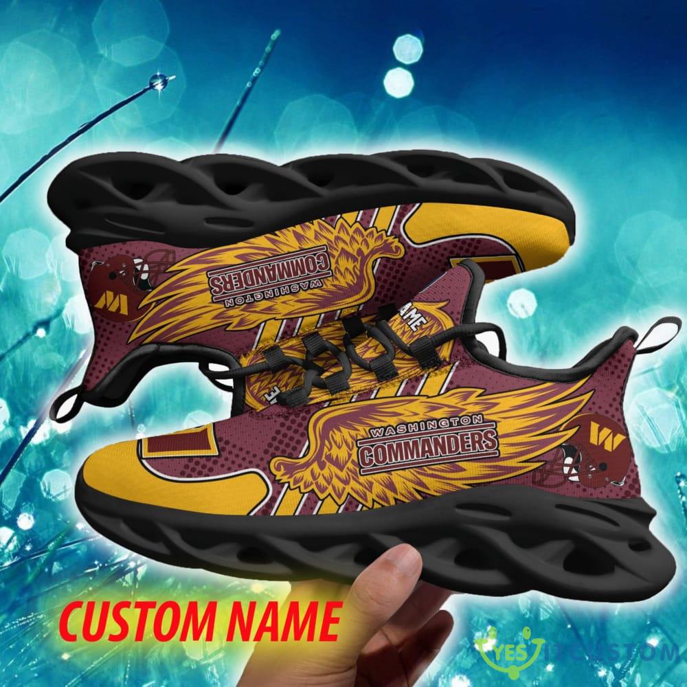 Washington Commanders Comfort Custom Name Chunky Sneaker AOP Gift Fans Max Soul Shoes 2 Washington Commanders Comfort Custom Name Chunky Sneaker AOP Gift Fans Max Soul Shoes - Washington Commanders Max Soul Sneaker NFL photo 2