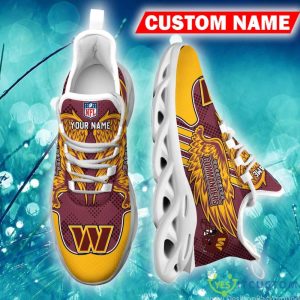 Washington Commanders Comfort Custom Name Chunky Sneaker AOP Gift Fans Max Soul Shoes 12 Washington Commanders Comfort Custom Name Chunky Sneaker AOP Gift Fans Max Soul Shoes - Washington Commanders Max Soul Sneaker NFL photo 6