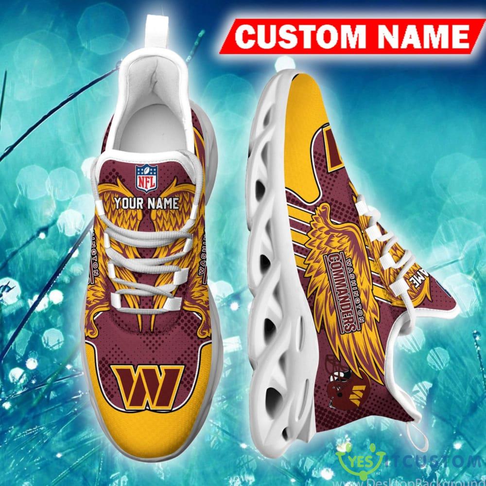 Washington Commanders Comfort Custom Name Chunky Sneaker AOP Gift Fans Max Soul Shoes 6 Washington Commanders Comfort Custom Name Chunky Sneaker AOP Gift Fans Max Soul Shoes - Washington Commanders Max Soul Sneaker NFL photo 6