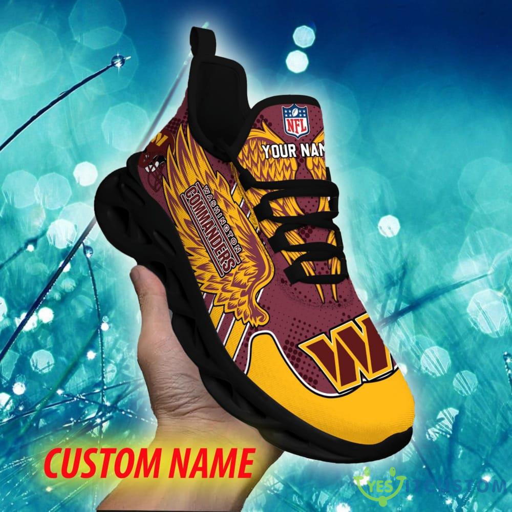Washington Commanders Comfort Custom Name Chunky Sneaker AOP Gift Fans Max Soul Shoes 7 Washington Commanders Comfort Custom Name Chunky Sneaker AOP Gift Fans Max Soul Shoes - Washington Commanders Max Soul Sneaker NFL photo 7