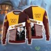 Washington Commanders Skull Ugly Sweater Fans Christmas Gift Sweatshirt For Men Women - Washington Commanders Skull Ugly Sweater Fans Christmas Gift Sweatshirt For Men Women