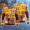 Washington Commanders Snowflakes Ugly Sweater Fans Christmas Gift Sweatshirt For Men Women - Washington Commanders Snowflakes Ugly Sweater Fans Christmas Gift Sweatshirt For Men Women