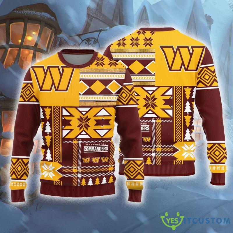 Washington Commanders Snowflakes Ugly Sweater Fans Christmas Gift Sweatshirt For Men Women 3 Washington Commanders Snowflakes Ugly Sweater Fans Christmas Gift Sweatshirt For Men Women - Washington Commanders Snowflakes Ugly Sweater Fans Christmas Gift Sweatshirt For Men Women