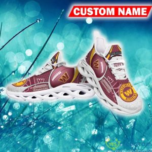 Washington Commanders Urban Custom Name Chunky Sneaker AOP Gift Fans Max Soul Shoes - Washington Commanders Max Soul Sneaker NFL photo 4