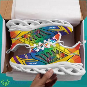Washington Football NFL Clunky Max Soul Shoes Custom Name 3 Washington Football NFL Clunky Max Soul Shoes Custom Name Product Photo 2