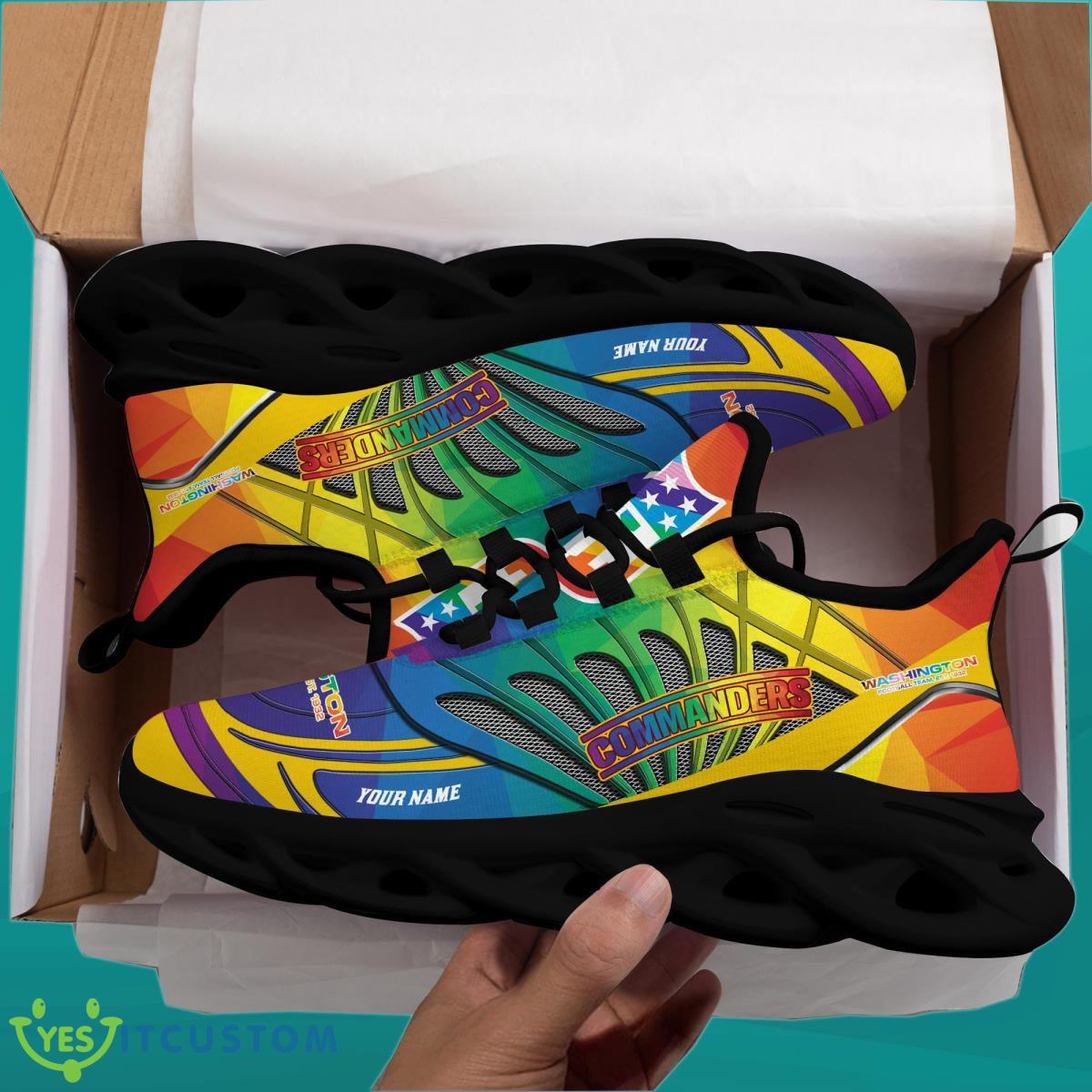 Washington Football NFL Clunky Max Soul Shoes Custom Name 5 Washington Football NFL Clunky Max Soul Shoes Custom Name Product Photo 1
