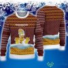 Washington Football Team Ugly Christmas Sweater Simpson Knitted Men And Women Gift For Fans - Washington Football Team Ugly Christmas Sweater Simpson Knitted Men And Women Gift For Fans