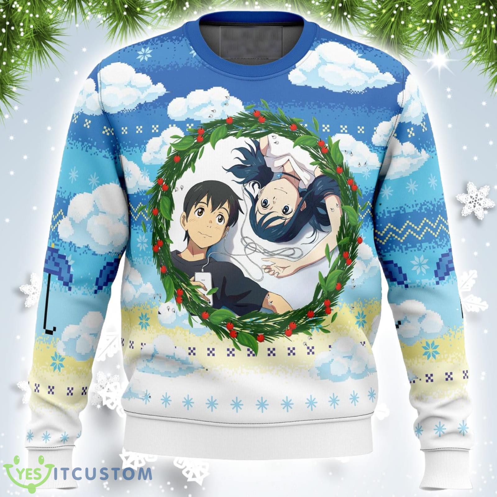 Weathering With You Xmas Ugly Christmas Sweater Christmas Gift For Men And Women Product Photo 1