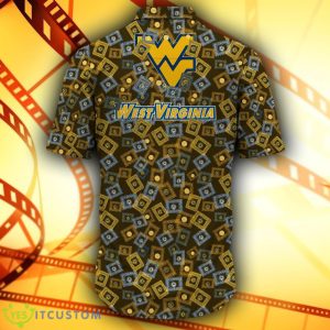 West Virginia Mountaineers Film Pattern Hawaiian Shirt For Men And Women - West Virginia Mountaineers Film Pattern Hawaiian Shirt For Men And Women Photo 4