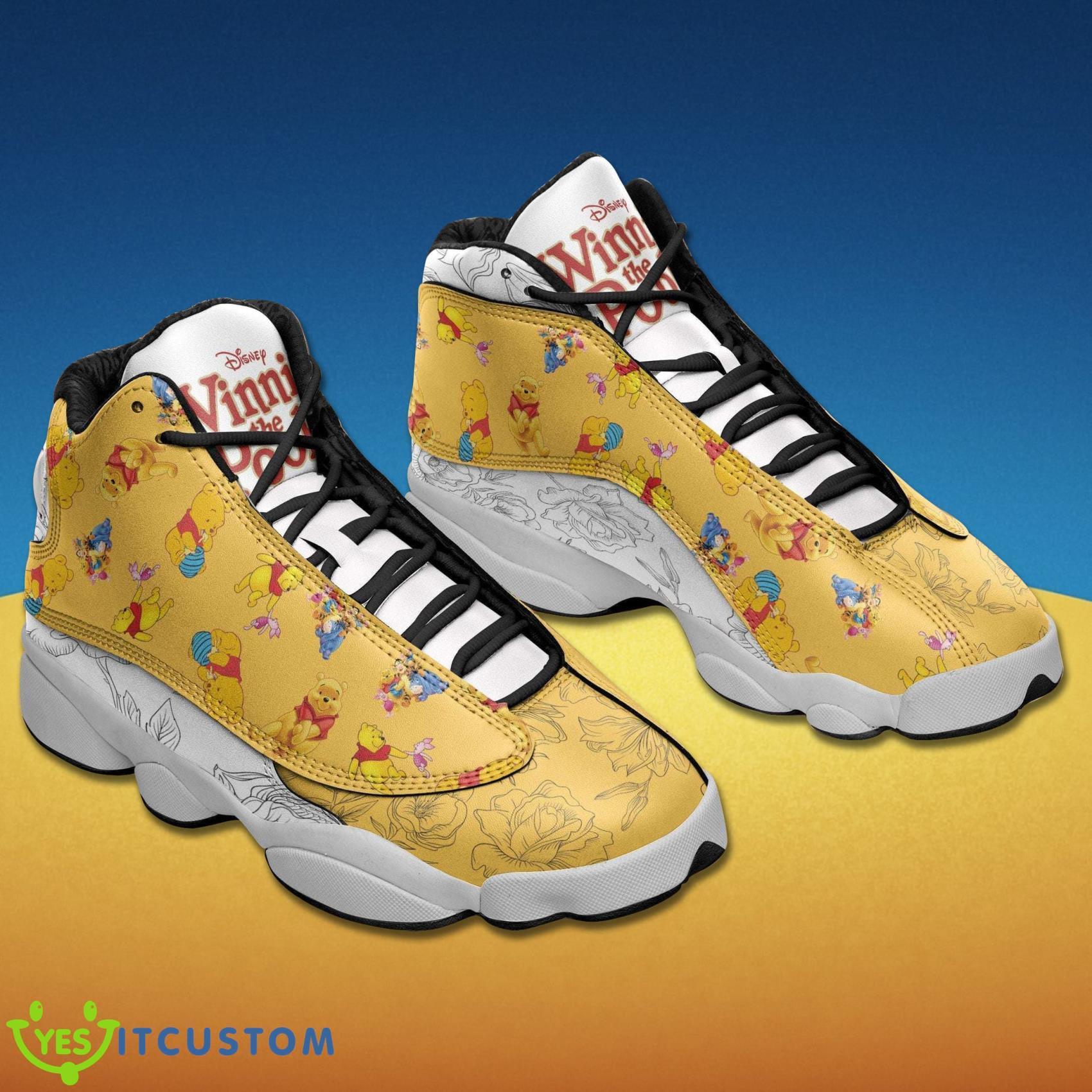 Winnie The Pooh Disney Pattern Air Jordan 13 Shoes 1 Winnie The Pooh Disney Pattern Air Jordan 13 Shoes Product Photo 1