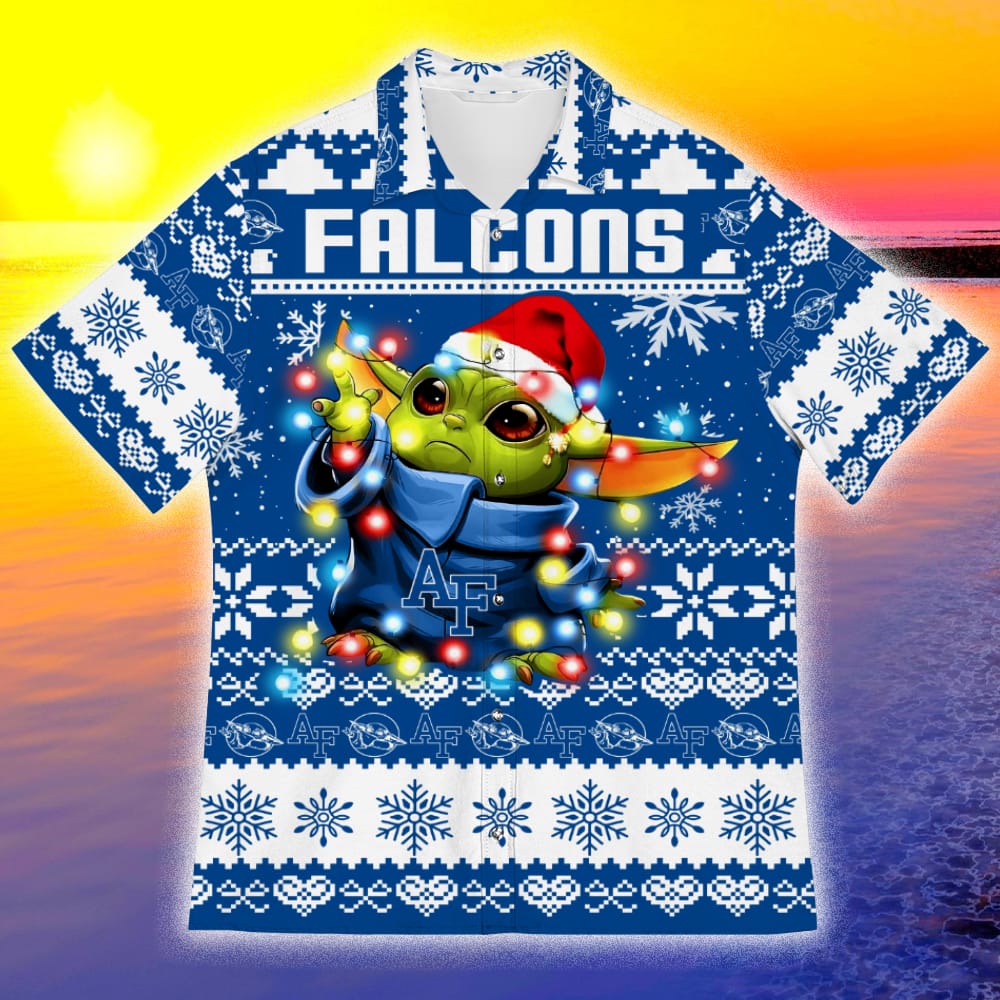 Air Force Falcons Baby Yoda Star Wars Sports Football American Ugly Christmas Hawaiian Shirt 4 Air Force Falcons Baby Yoda Star Wars Sports Football American Ugly Christmas Hawaiian Shirt - 261023-120152