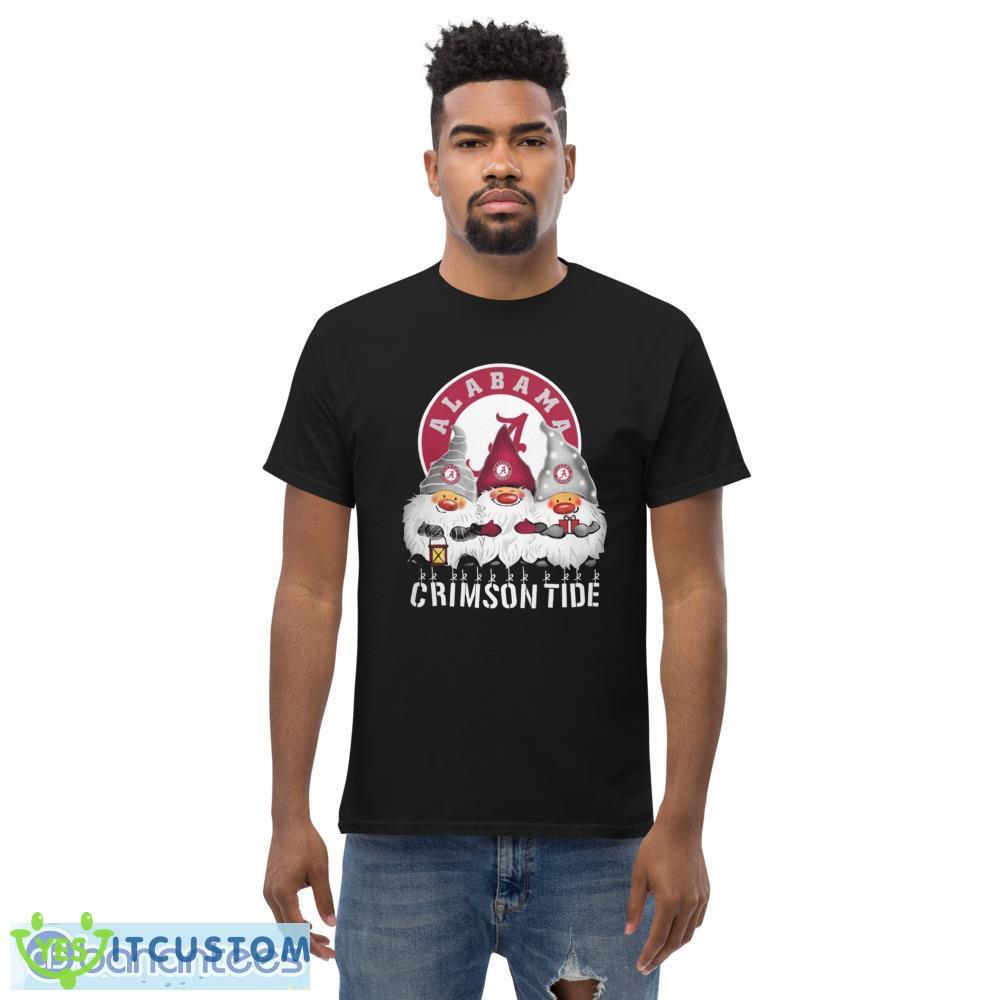 Alabama Crimson Tide Gnomies Christmas Limited Edition T Shirt, Christmas Sweatshirt 6 Alabama Crimson Tide Gnomies Christmas Limited Edition T Shirt, Christmas Sweatshirt - Men’s Classic Tee Gildan 5000
