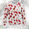 Alabama Crimson Tide Santa Claus Snowman Ugly Christmas Sweater For Sport Fans Christmas Gift Product Photo 1