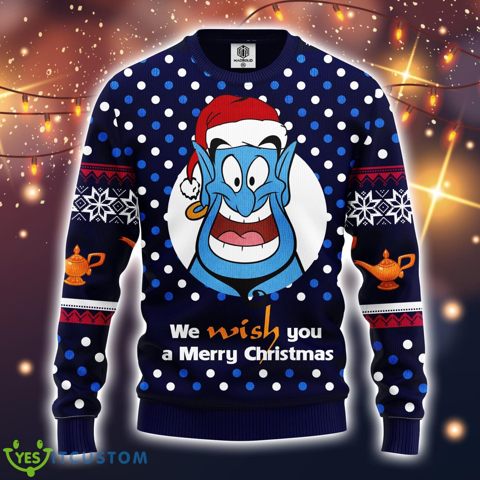 Aladdin And The Magic Lamp Ugly Christmas Sweater Amazing Gift Christmas Gift For Men And Women 5 Aladdin And The Magic Lamp Ugly Christmas Sweater Amazing Gift Christmas Gift For Men And Women Product Photo 1